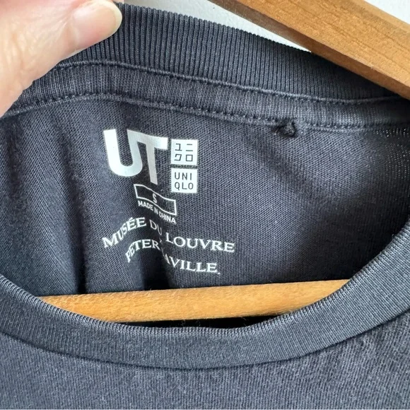 Uniqlo Peter Saville Louvre Mona Lisa T-Shirt Small Size Limited Edition - Picture 5 of 8